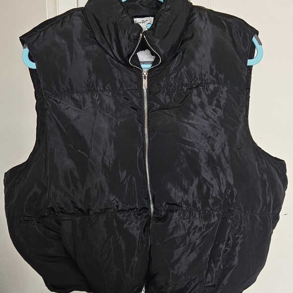 Faded Rose Jackets & Blazers - Black Women's Puffer Vest